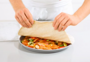 Rhabarber-Poulet-Tarte